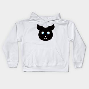 Cute cat design Kids Hoodie